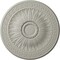 Ekena Millwork Randee Ceiling Medallion (Fits Canopies up to 3 7/8"), Hand-Painted Pot of Cream, 20"OD x 1 3/8"P CM20HAPCF - alternate 1